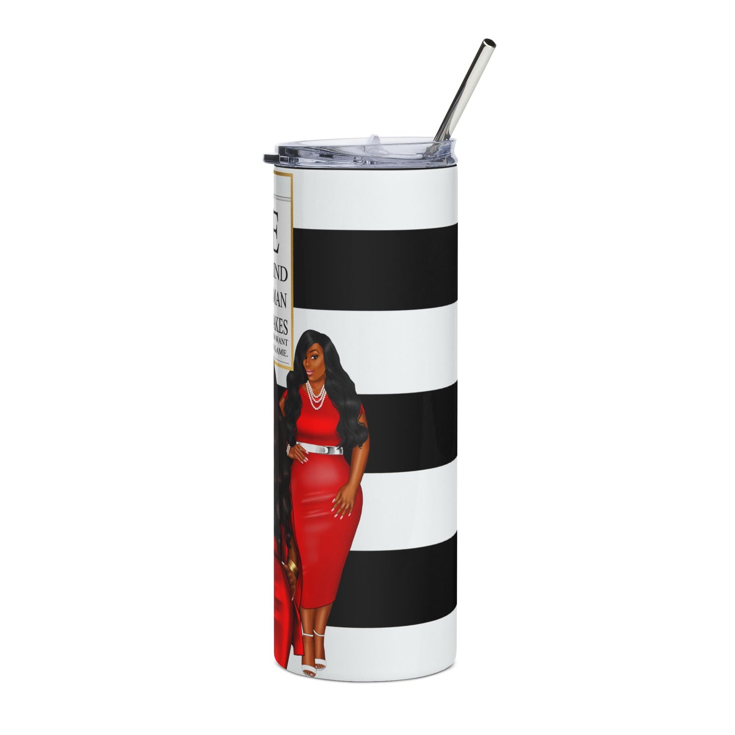 Empowering Stainless Steel Tumbler - 20oz Inspirational Travel Mug for Women