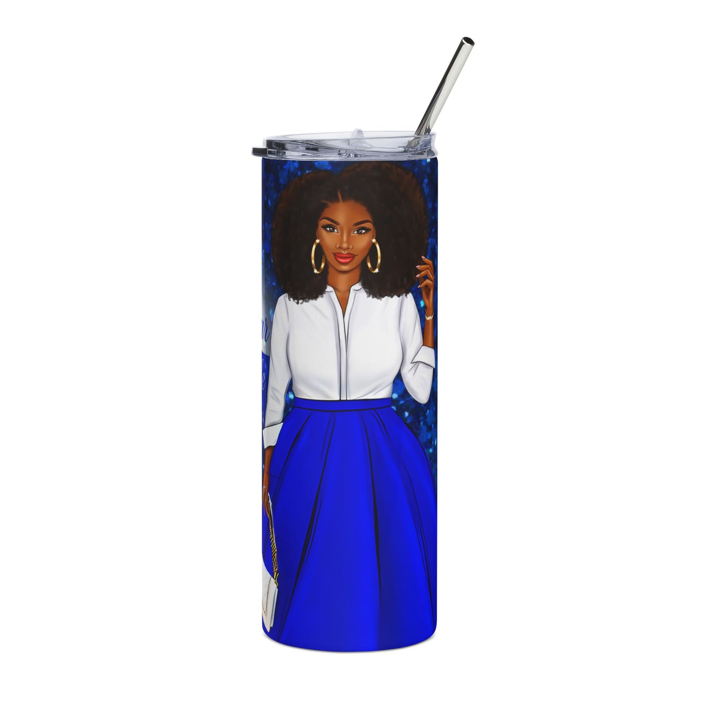 Inspirational Stainless Steel Tumbler – Raise The Bar Higher – 20oz