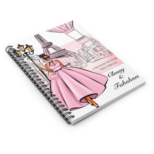 Elegant Spiral Notebook - Classy & Fabulous Design for Stylish Note-Taking