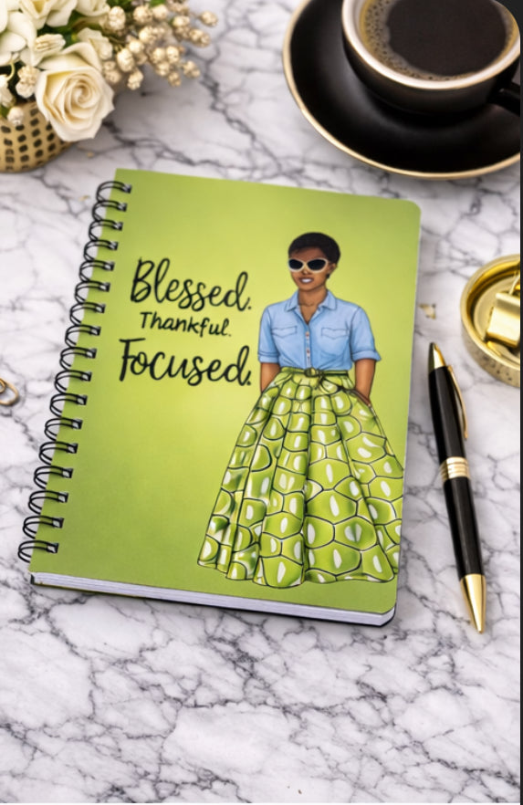Blessed.Thankful. Focused Notebook