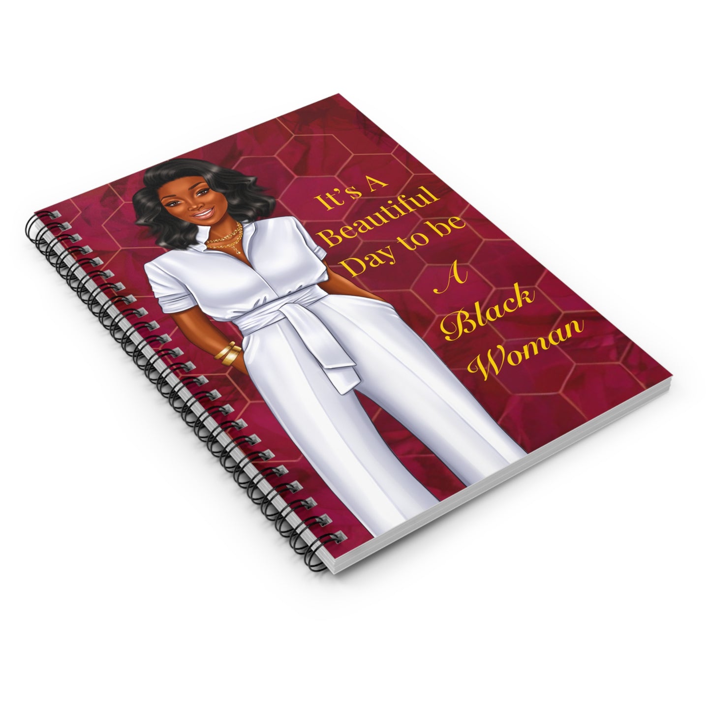 Empowering Spiral Notebook - Perfect for Black Women