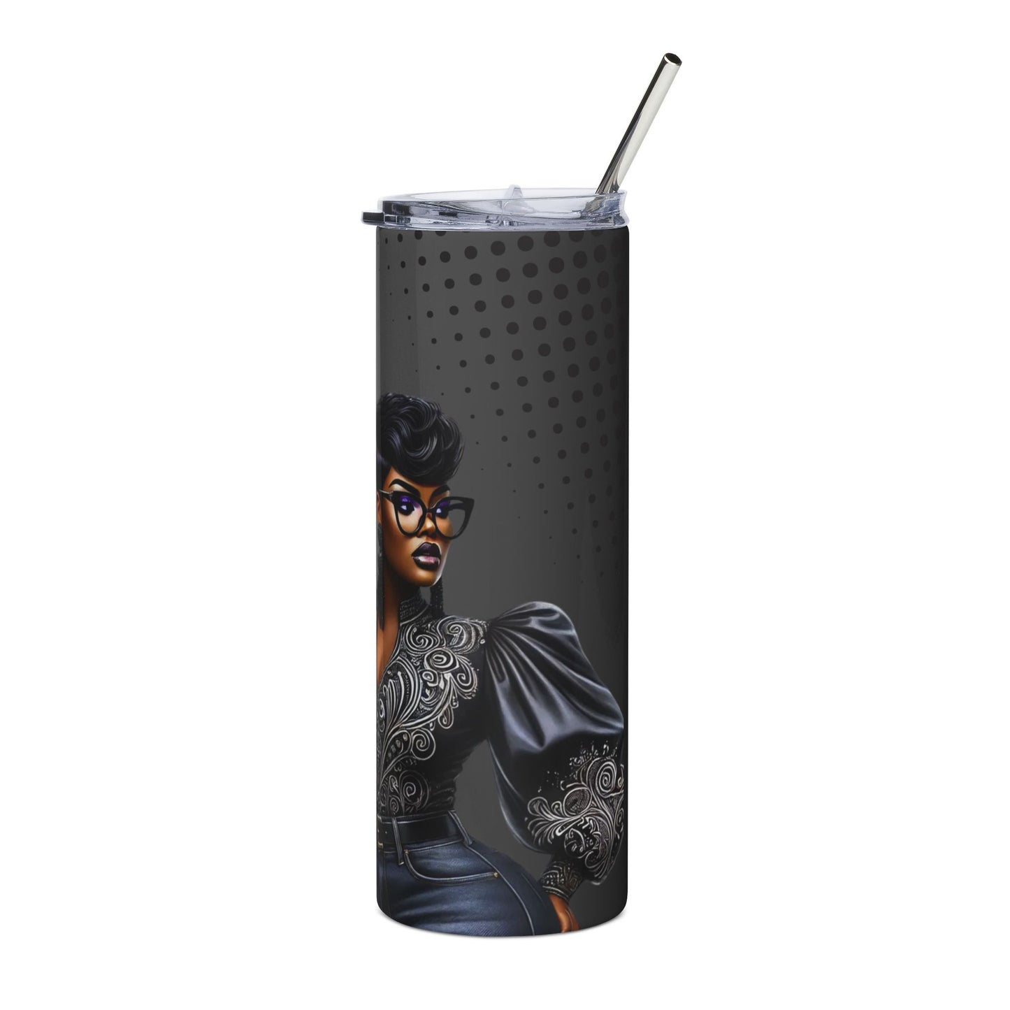 Empowered Stainless Steel Tumbler - 20oz | Inspirational Gift for Women