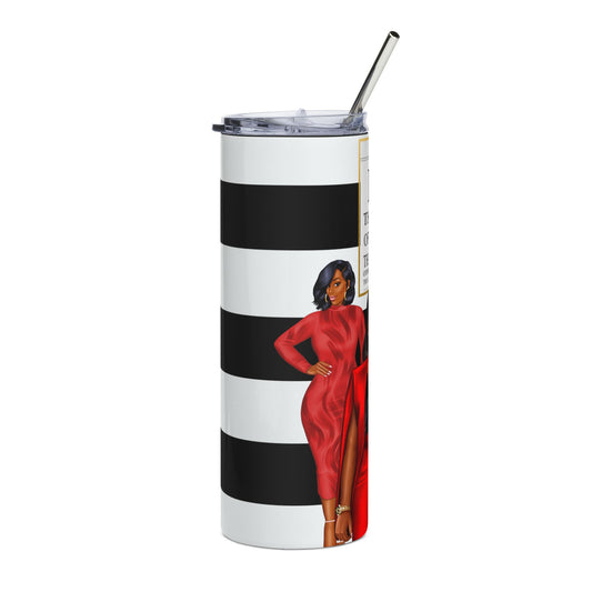 Empowering Stainless Steel Tumbler - 20oz Inspirational Travel Mug for Women