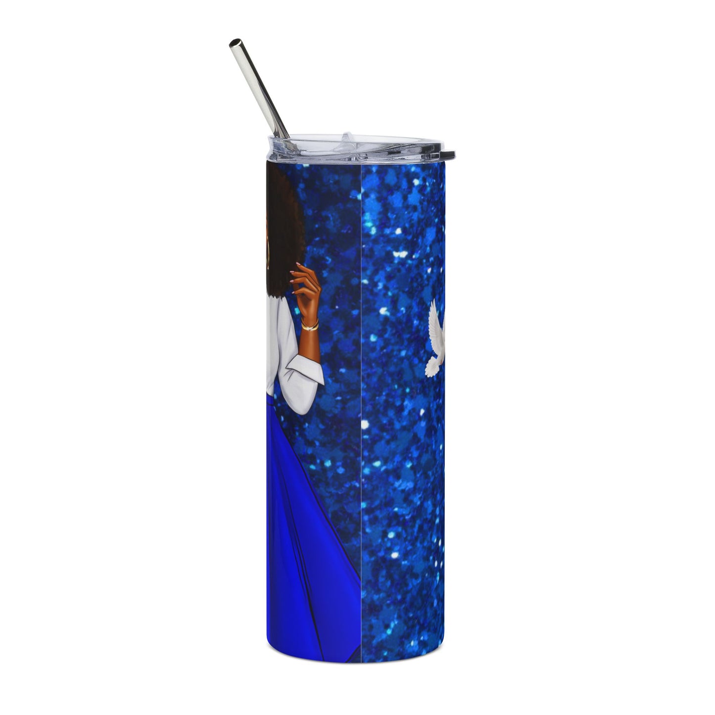 Inspirational Stainless Steel Tumbler – Raise The Bar Higher – 20oz