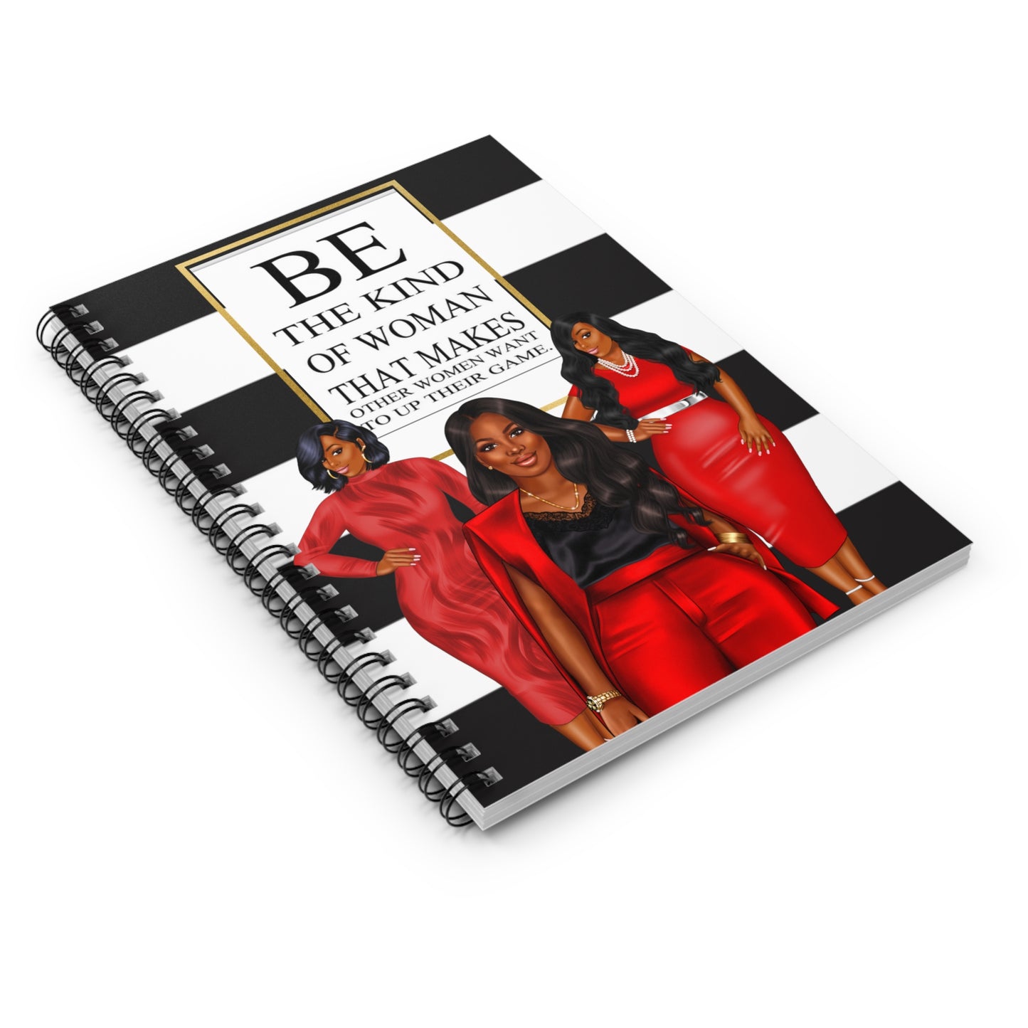 Inspirational Spiral Notebook - Empowering Women Design