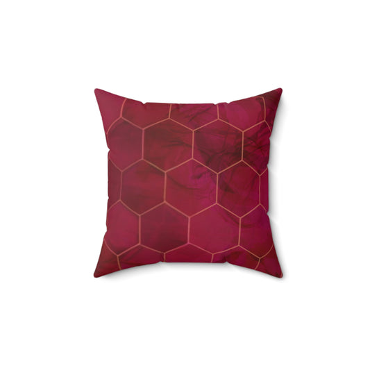 Embracing Beauty Square Pillow, Decor, Gift for Black Women, Inspirational Home Decor, Affirmation Cushion