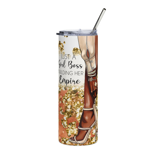 Girl Boss Stainless Steel Tumbler - 20oz Inspirational Drinkware
