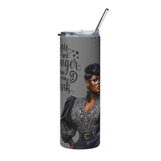 Empowered Stainless Steel Tumbler - 20oz | Inspirational Gift for Women