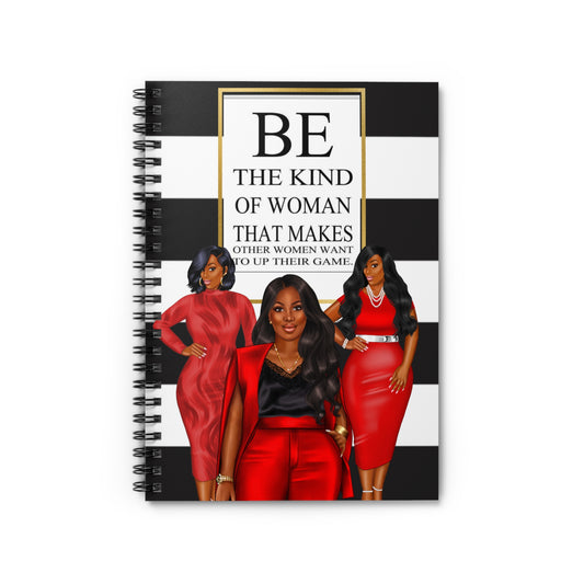 Inspirational Spiral Notebook - Empowering Women Design