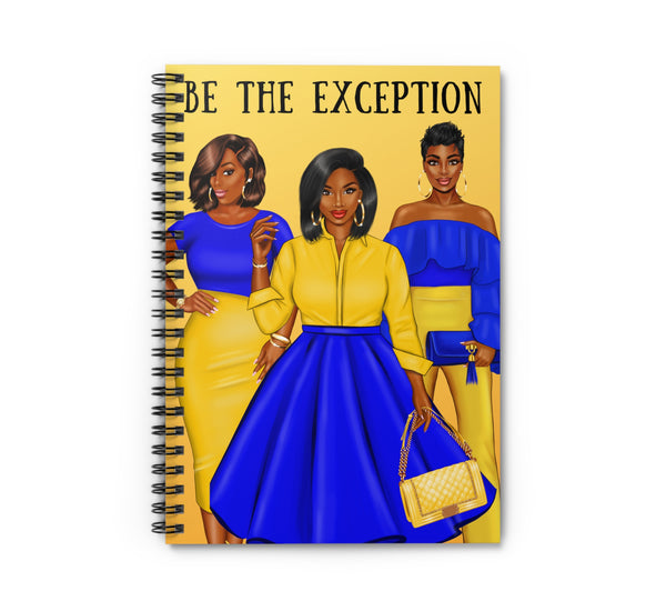 BE THE EXCEPTION NOTEBOOK