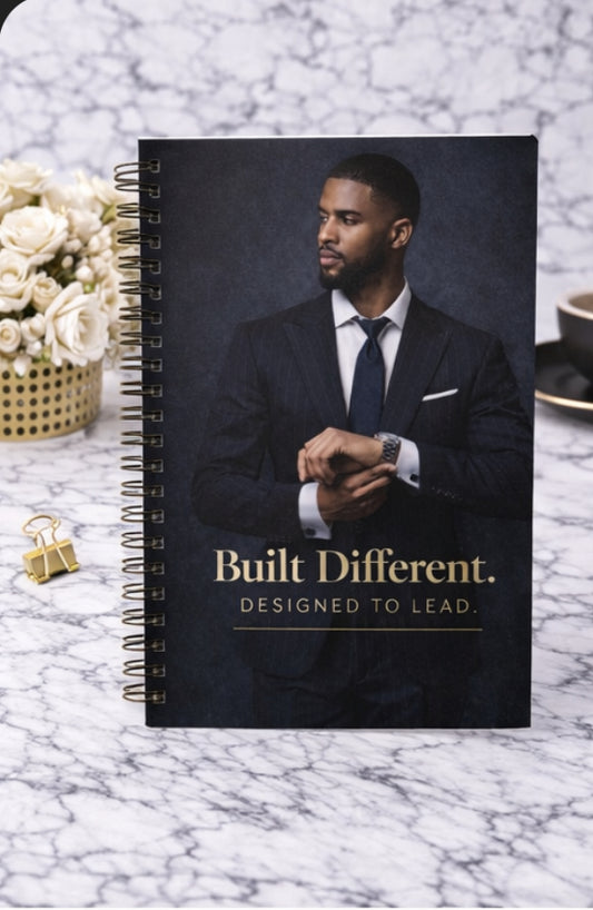 Built Different. Designed to Lead. Notebook