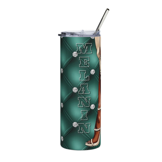 Stylish Melanin Stainless Steel Tumbler, 20oz | Elegant Drinkware for Any Occasion, Perfect Gift for Friends & Family, Eco-Friendly, [...]