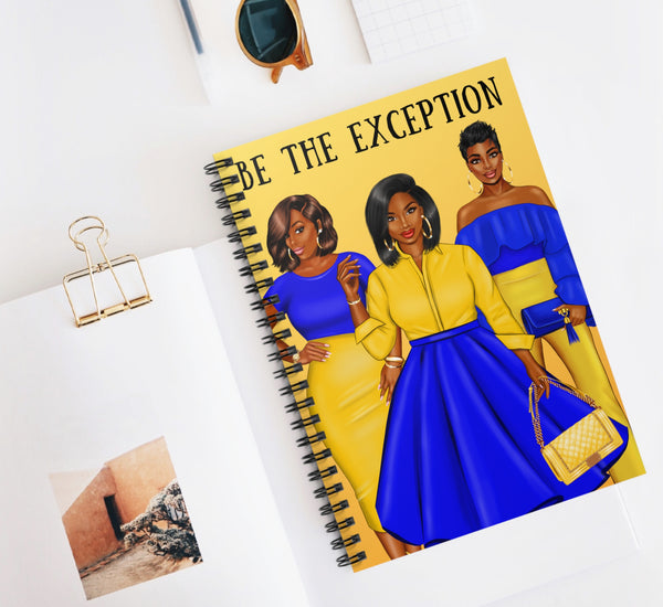 BE THE EXCEPTION NOTEBOOK