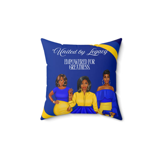 Empowered for Greatness Decorative Pillow - United by Legacy