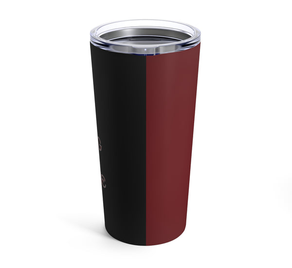 BLACK MAN APPLYING PRESSURE 20OZ TUMBLER