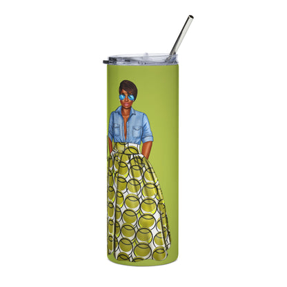 Blessed & Thankful Stainless Steel Tumbler - 20oz | Stylish Travel Mug for Inspiration & Gratitude