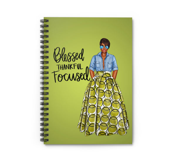 BLESSED THANKFUL FOCUSED NOTEBOOK