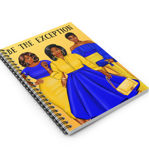 BE THE EXCEPTION NOTEBOOK