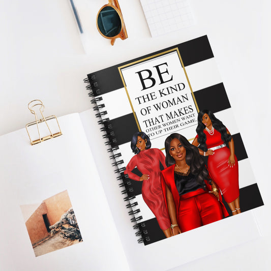 Inspirational Spiral Notebook - Empowering Women Design
