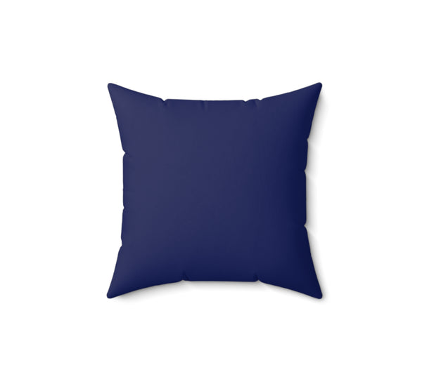 RAISE THE BAR BLUE AND WHITE PILLOW